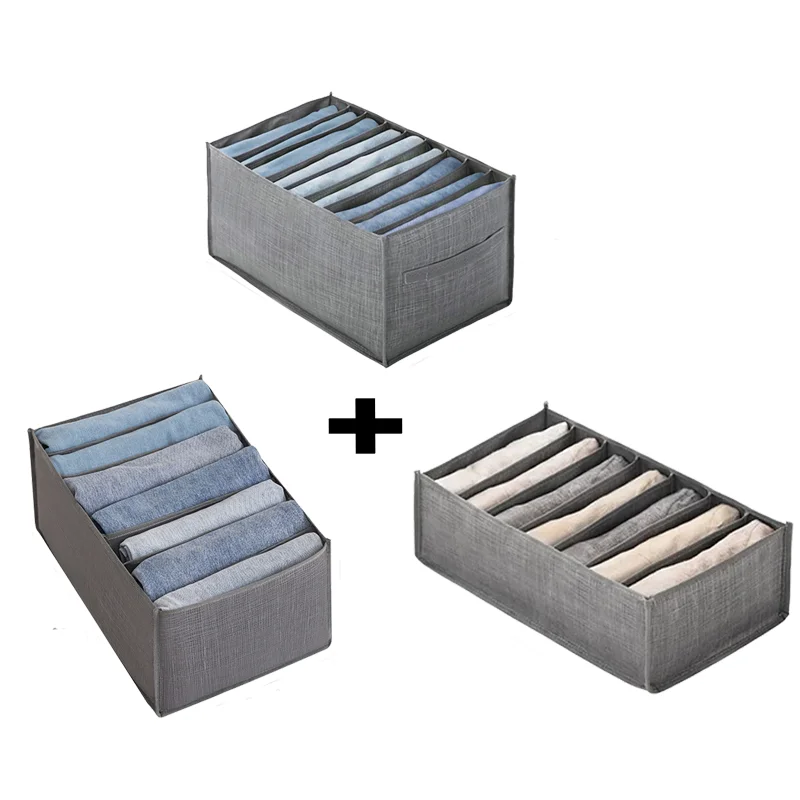 Foldable Closet Clothes Organizer with 9 Compartments - Image 9