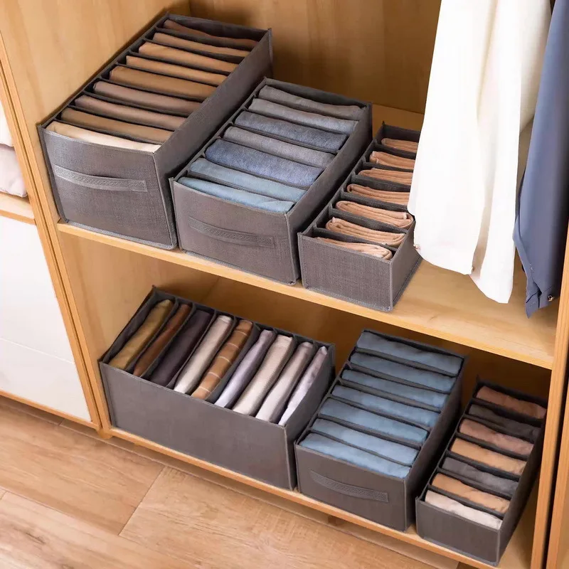 Foldable Closet Clothes Organizer with 9 Compartments - Image 3
