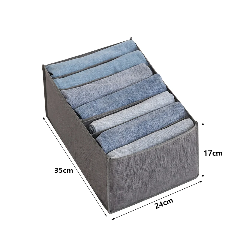 Foldable Closet Clothes Organizer with 9 Compartments - Image 8