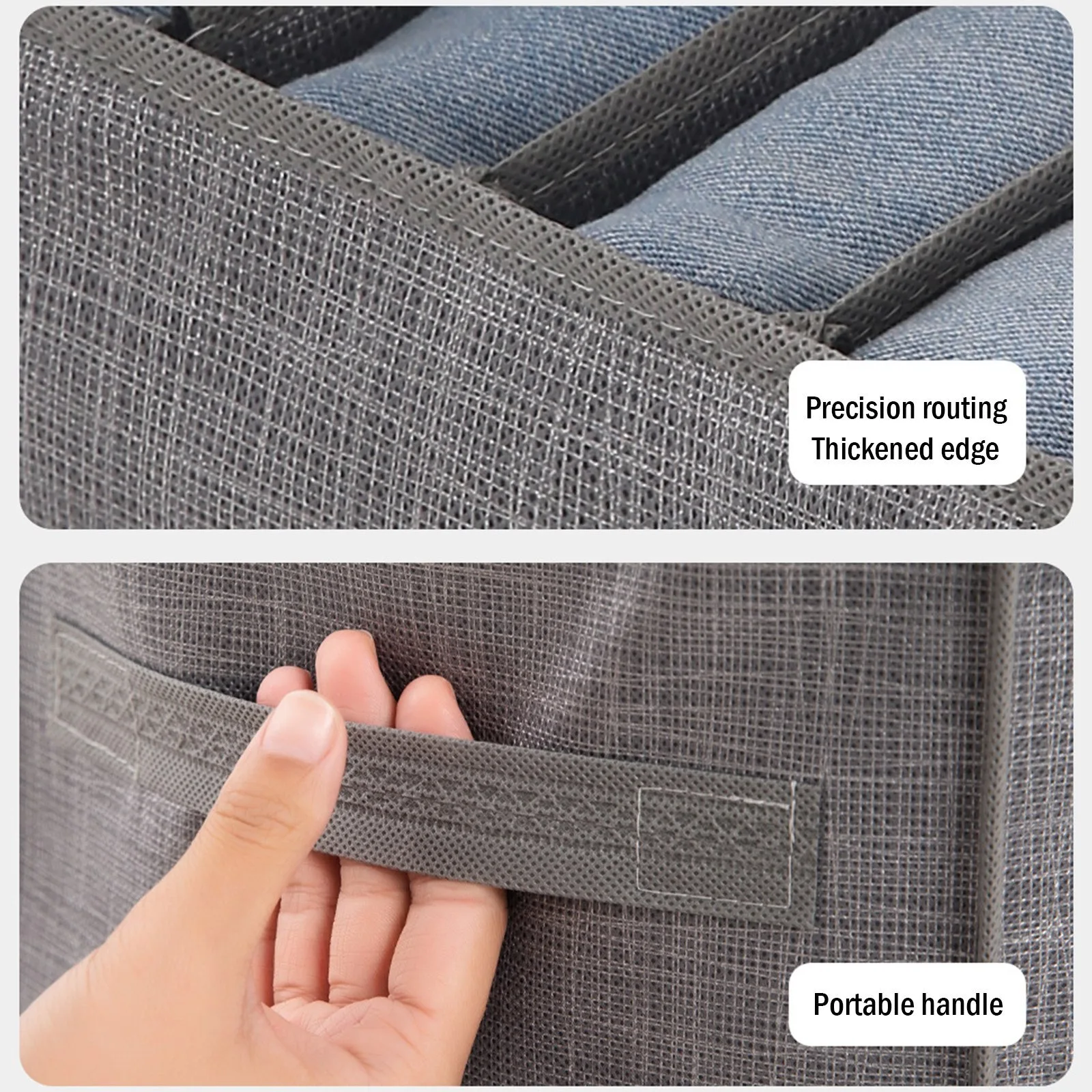 Foldable Closet Clothes Organizer with 9 Compartments - Image 5