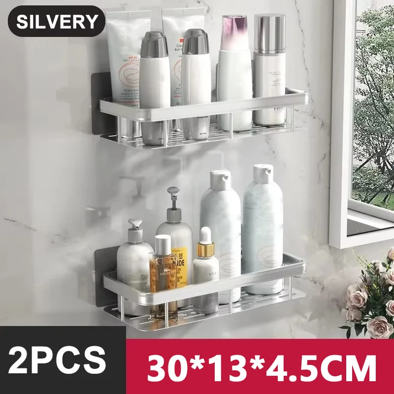 Wall-Mounted Bathroom Shower Shelf - Image 8
