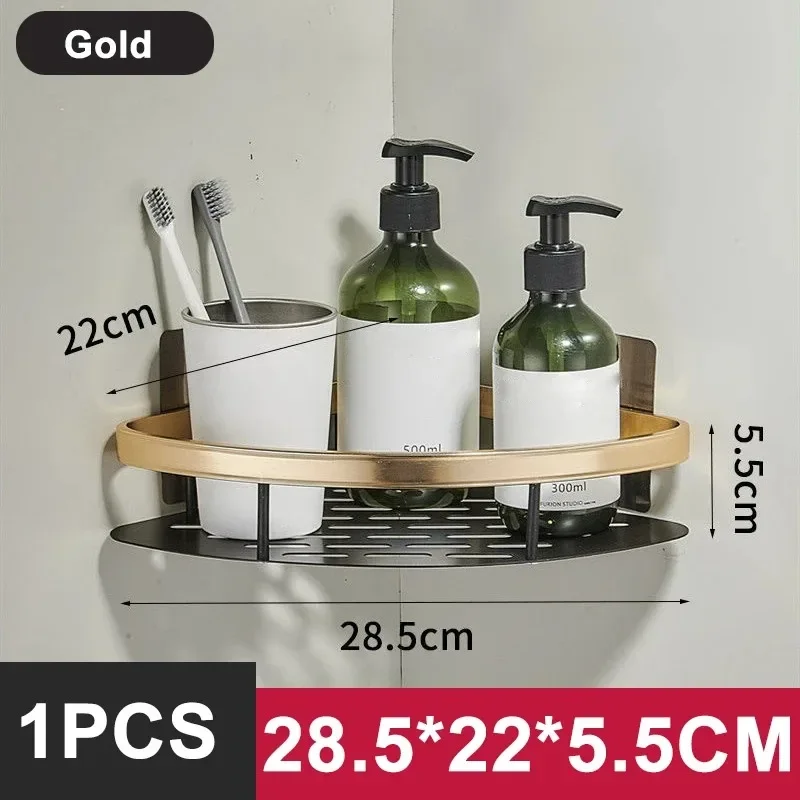 Wall-Mounted Bathroom Shower Shelf - Image 14