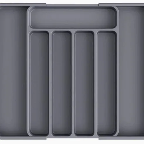 Adjustable Plastic Drawer Organizer Tray - Image 5