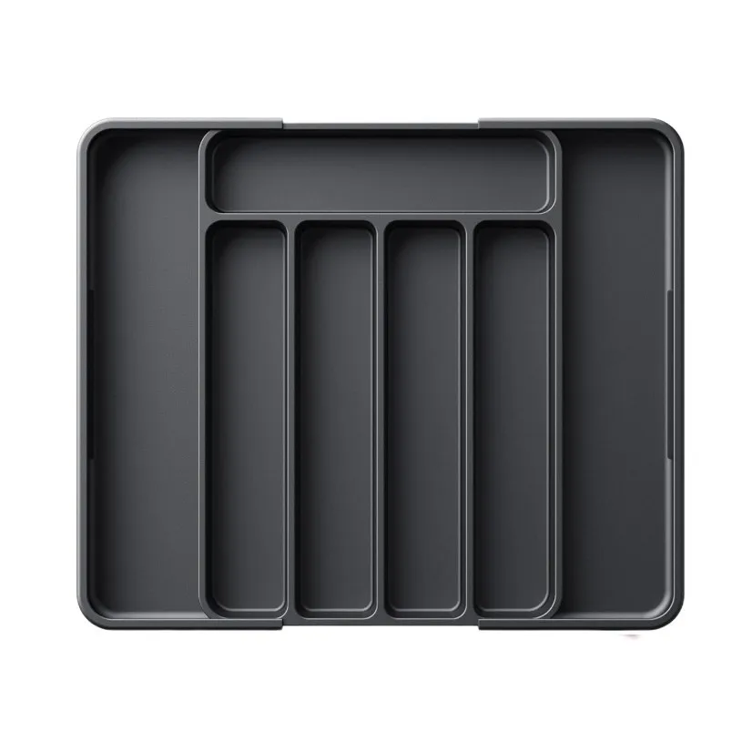 Adjustable Plastic Drawer Organizer Tray - Image 4