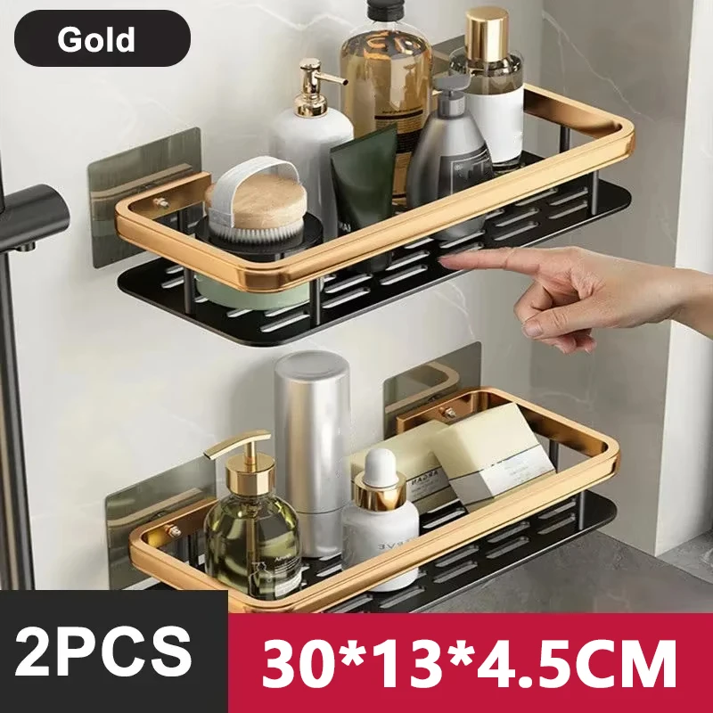 Wall-Mounted Bathroom Shower Shelf - Image 12
