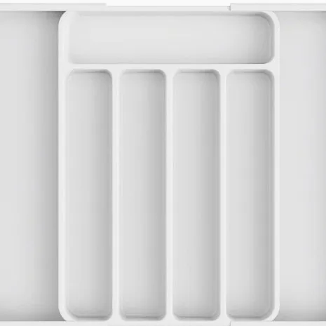 Adjustable Plastic Drawer Organizer Tray - Image 6