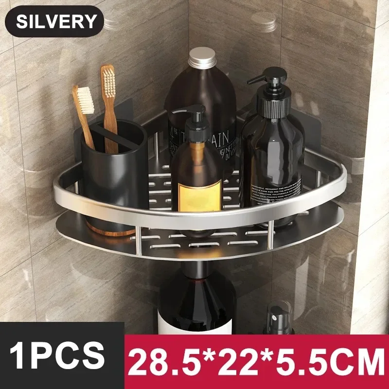 Wall-Mounted Bathroom Shower Shelf - Image 10