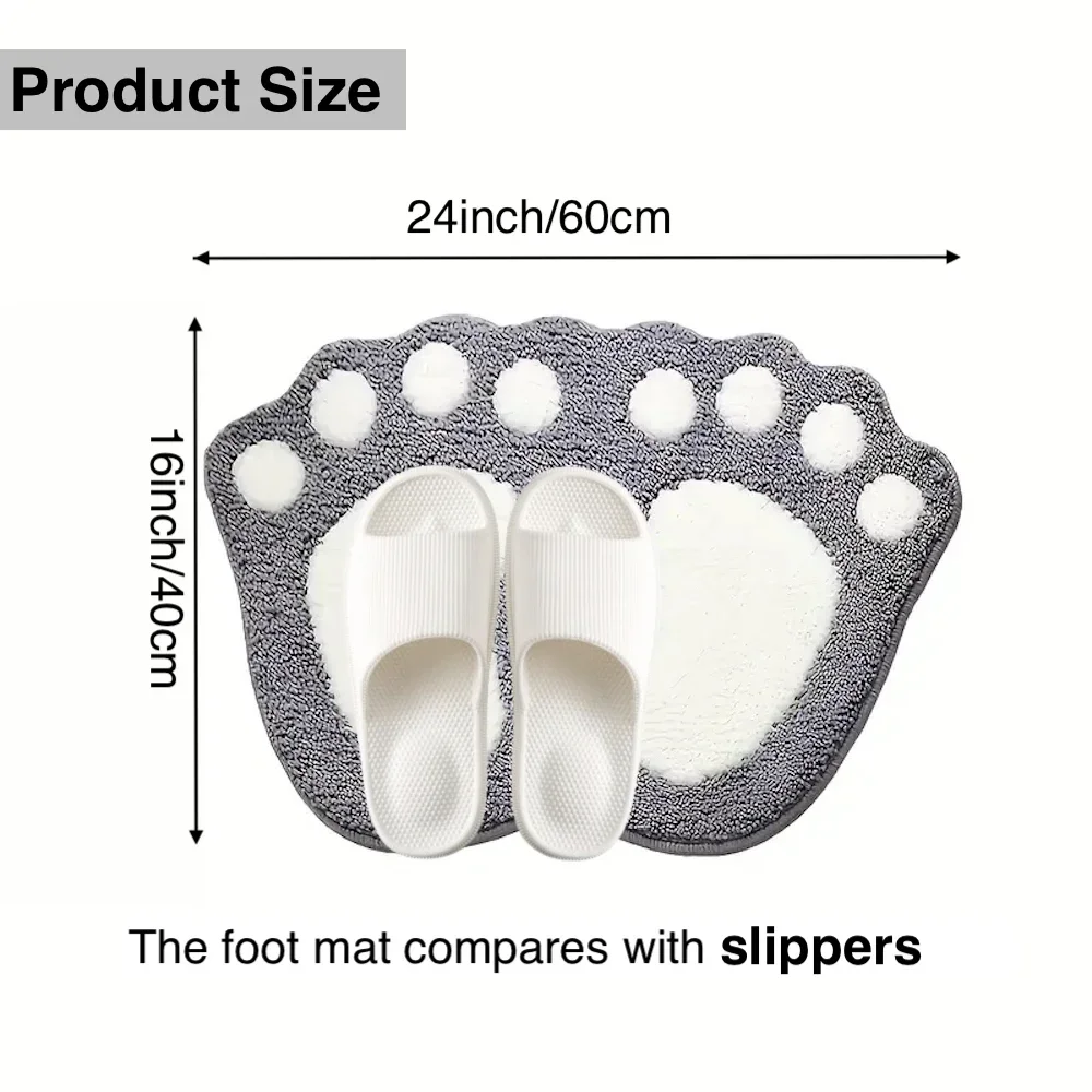 Non-Slip Microfiber Bathroom Floor Mat - Image 2