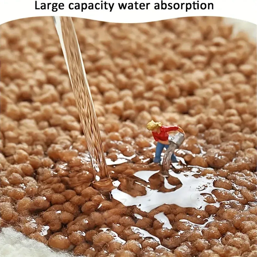 Non-Slip Microfiber Bathroom Floor Mat - Image 4