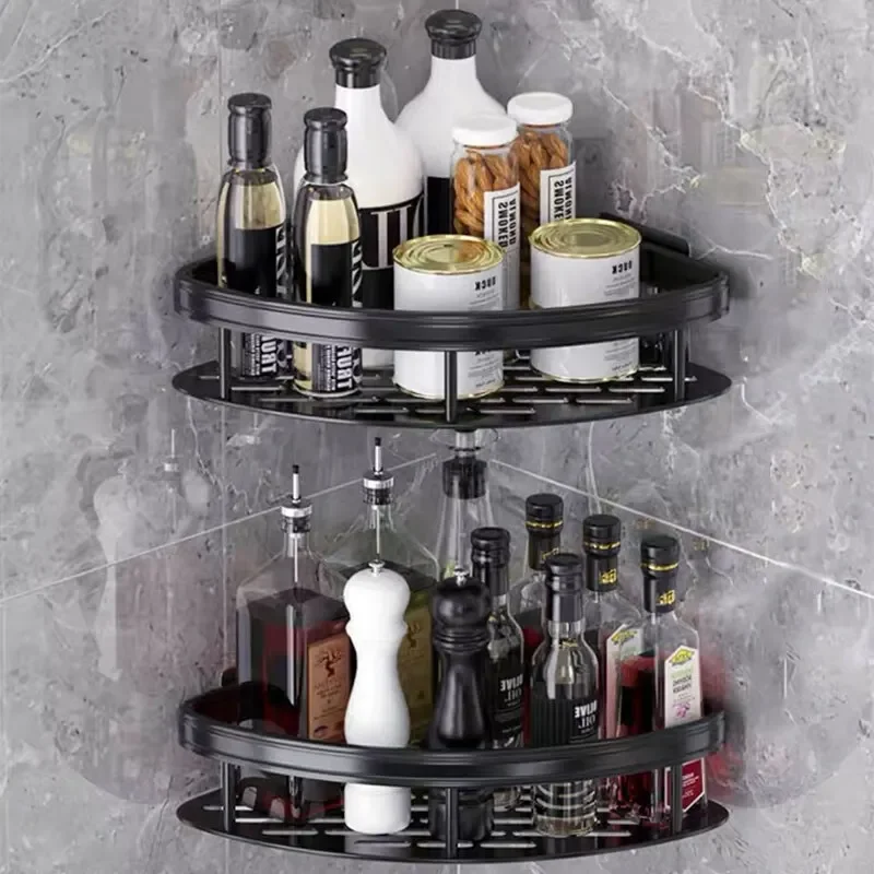 No-Drill Corner Bathroom Shower Shelf - Image 5