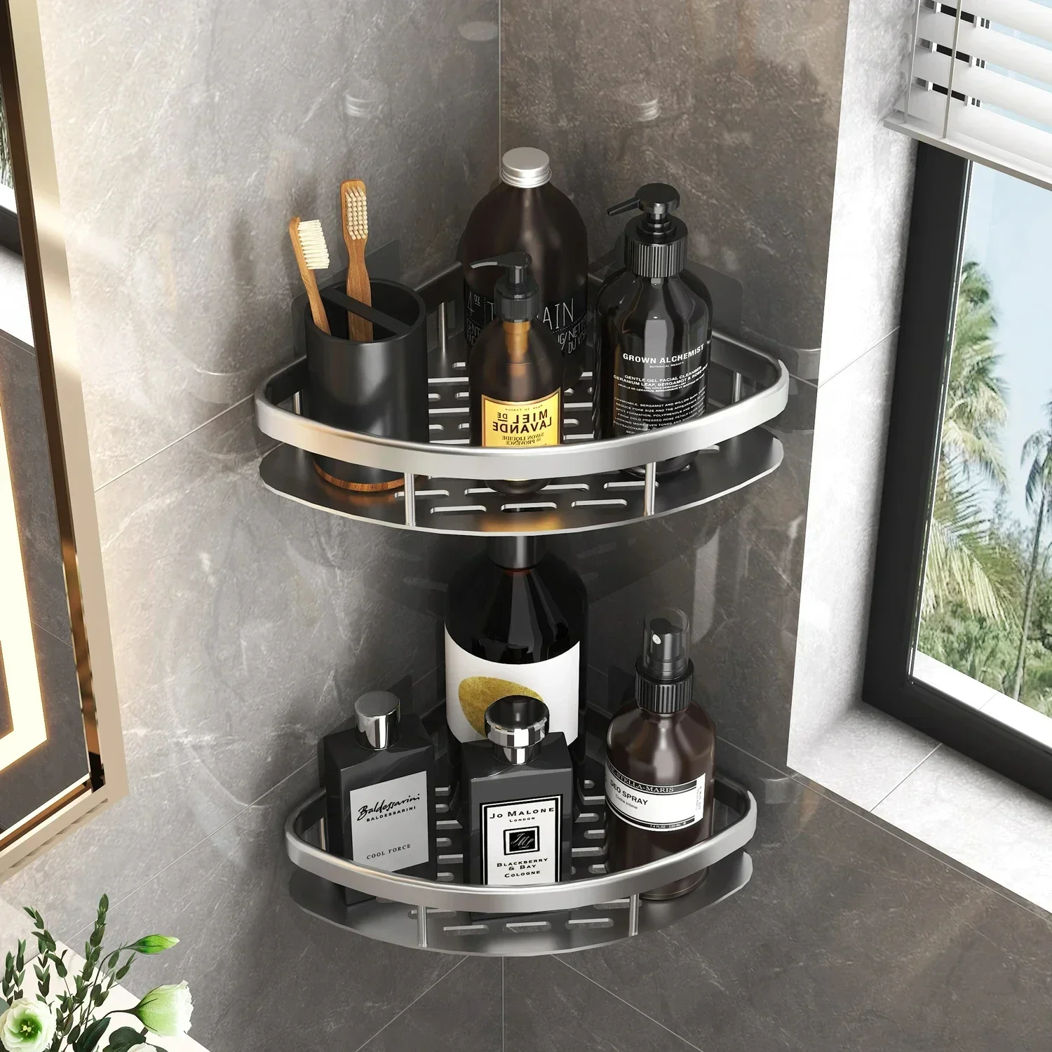 Wall-Mounted Bathroom Shower Shelf - Image 3